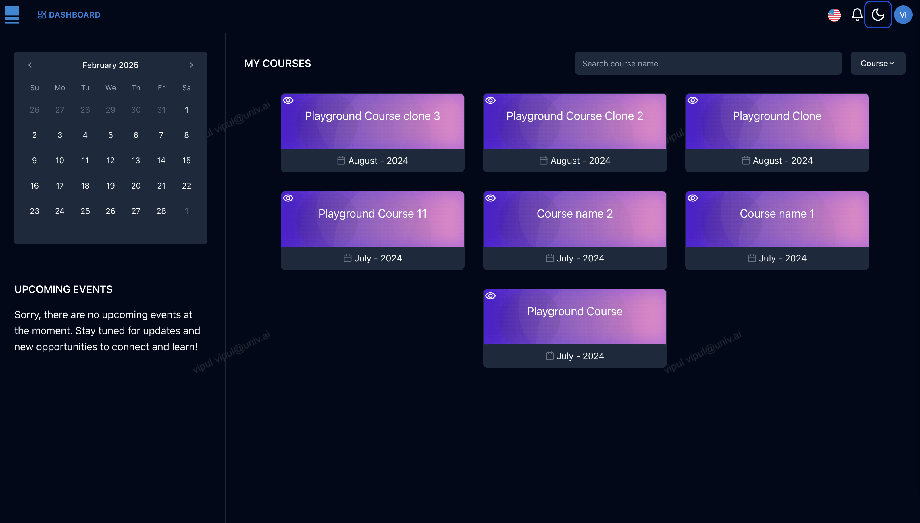 Dashboard Demo